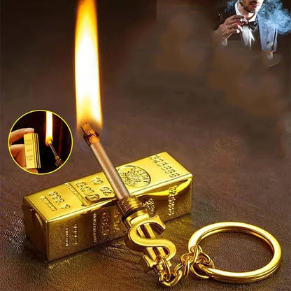 🌟Great Gift🎁Multi-function Metal Keychain Matches can be Struck Tens of Thousands of Times